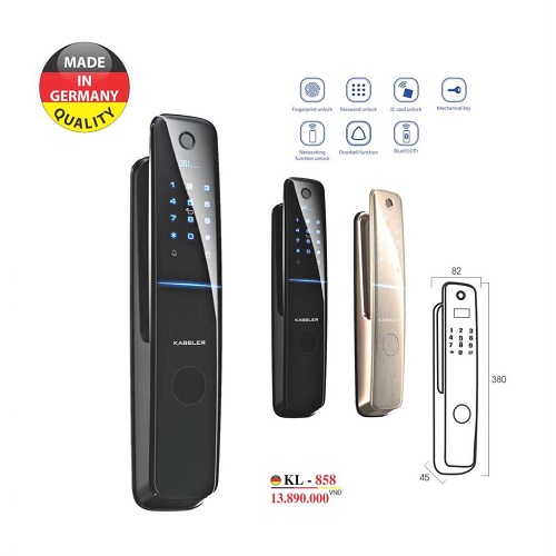 KHÓA VÂN TAY KASSLER KL-858