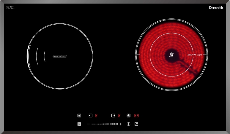 BẾP ĐIỆN TỪ D’MESTIK ES555 DKT