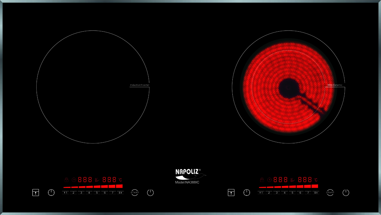 Bếp điện từ lắp âm Napoliz NA388IC